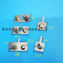 No 5 battery spring Battery box spring contact plate 5#positive plate Negative plate 12x12mm universal