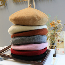 Girl hat autumn and winter 2020 new Korean tide cap Super Foreign Air little girl children English Princess beret