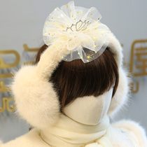 Earmuffs winter warm earmuffs earmuffs girls ear protection ear cover anti-freeze cute princess childrens ear cap