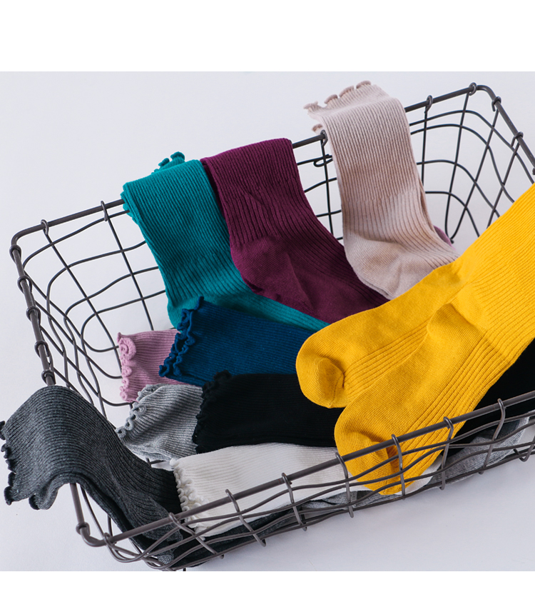 Phiên bản Hàn Quốc của mùa xuân và mùa thu trẻ em mới vớ vớ cotton cô gái vớ cotton trong đống vớ trong vớ công chúa lớn tất đùi cho bé gái