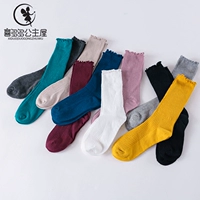 Phiên bản Hàn Quốc của mùa xuân và mùa thu trẻ em mới vớ vớ cotton cô gái vớ cotton trong đống vớ trong vớ công chúa lớn quần tất cho bé giá tốt