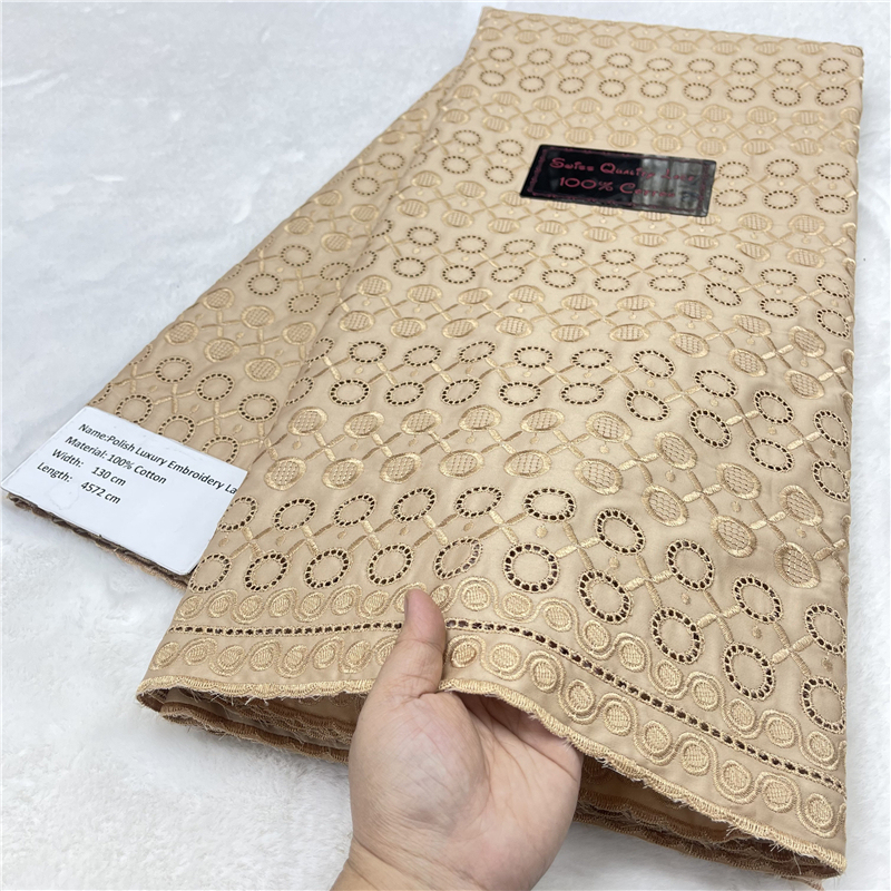 5Y Solid Color Swiss Pure Cotton Fabric Embroidered Cloth Wedding Dress Mesh Embroidery Floral Lace Wedding Banquet Dress African Fabric 5Y Solid Color Swiss Pure Cotton Fabric Embroidered Cloth Wedding Dress Mesh Embroidery Floral Lace Wedding Banquet Dress African Fabric