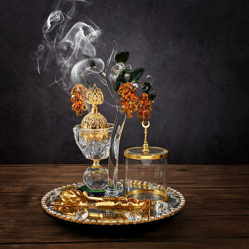 Incense burner, set, aroma lamp, 3 piece set
