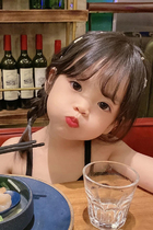 New big eyes cute baby pictorial female baby picture wall sticker baby photo poster pregnant woman beautiful girl baby