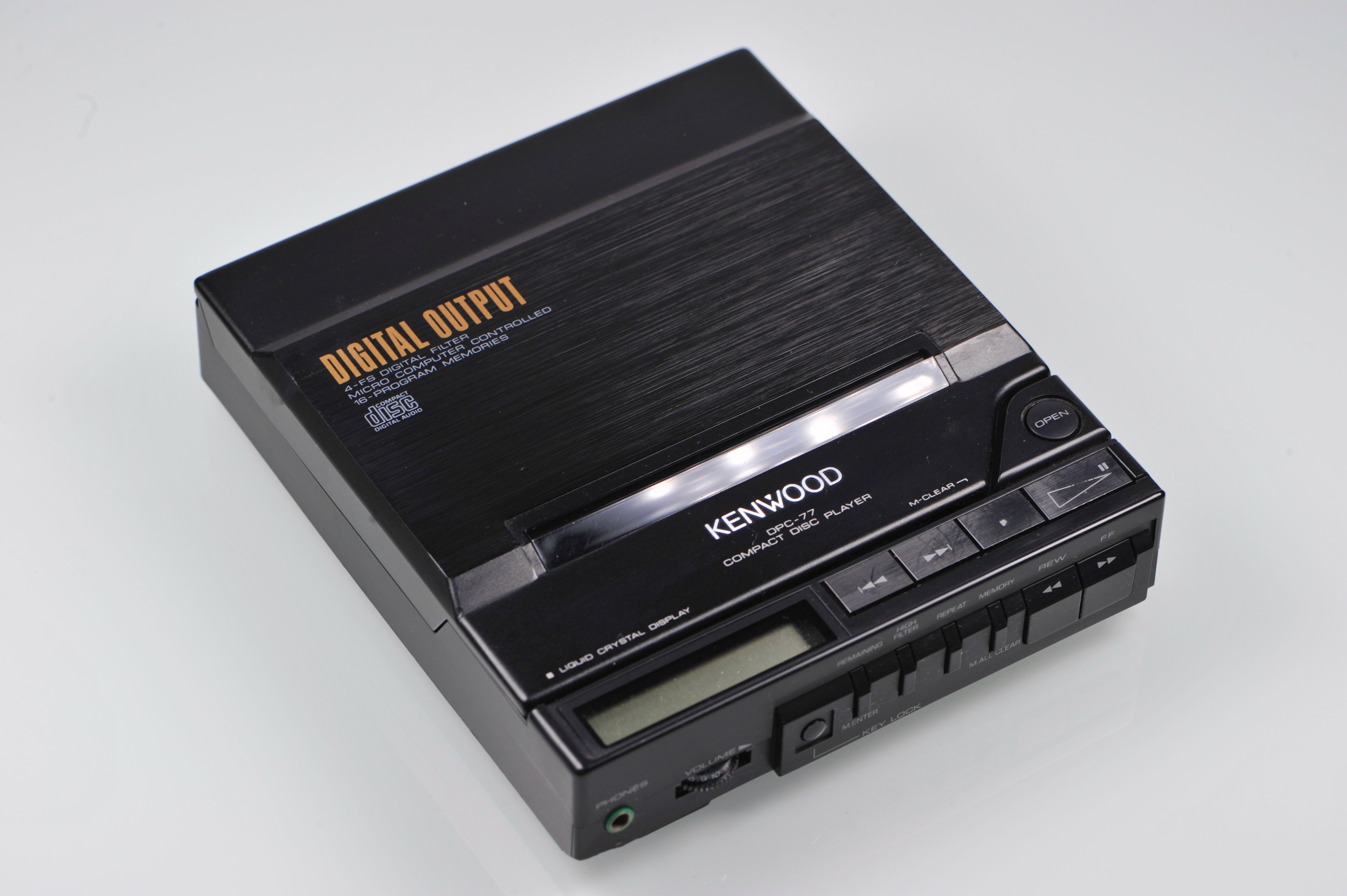 告别老古董！建武KENWOOD DPC-77，非索尼随身CD机的惊喜，听觉盛宴等你