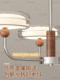 Designer Light Luxury High-End Mid-Century Style Living Room Chandelier American Retro High-End Dining Room Bedroom Lamp Casagd