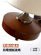 Hour Rho French-Style Vintage Solid Wood Wall Lamp Retro Fabric Bedroom Wall Lamp Eye Protection Foyer Corridor Lamp Casa