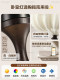 French-Style Vintage Bedroom Chandelier, Cream Glass, Simple Retro White Ash Wood, High-End Dining Room Ceiling Lamp Casagd