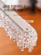 French Mid-Century Style Water Drop Dining Room Chandelier, Creative and Unique Designer Long Dining Table Bar Counter Lighting Casagd