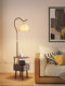 CASAGD French medieval style bedroom bedside eye protection floor lamp retro living room sofa next to the atmosphere decorative lamp