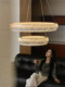 [Moonlight Goddess] Modern Minimalist Crystal Living Room Chandelier, Light Luxury Eye-Protecting Bedroom and Dining Room Package Lighting Casa