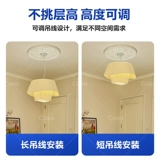 Люстра, дизайнерская ткань, светильник для гостиной, лампа, французский стиль