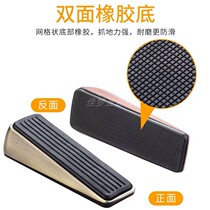 Zinc alloy door gear mobile door stopper Rubber door clip windproof and anti-sound and silent door gear Five gold accessories