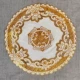 Continental Tây mạ vàng pad coaster placemat PVC bát pad pad gạt tàn khay mat bàn tròn pad thảm cách nhiệt - Khăn trải bàn