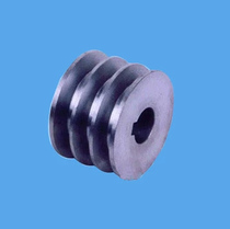 Manufacturer direct sales A type three groove 80 to 200mm (flat) triangular belt pulley cast iron non-standard to do