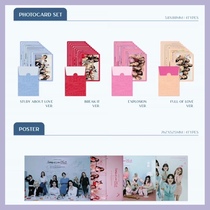 ( pre-sale gift poster)TWICE regular 3 Formula of Love: O T=3