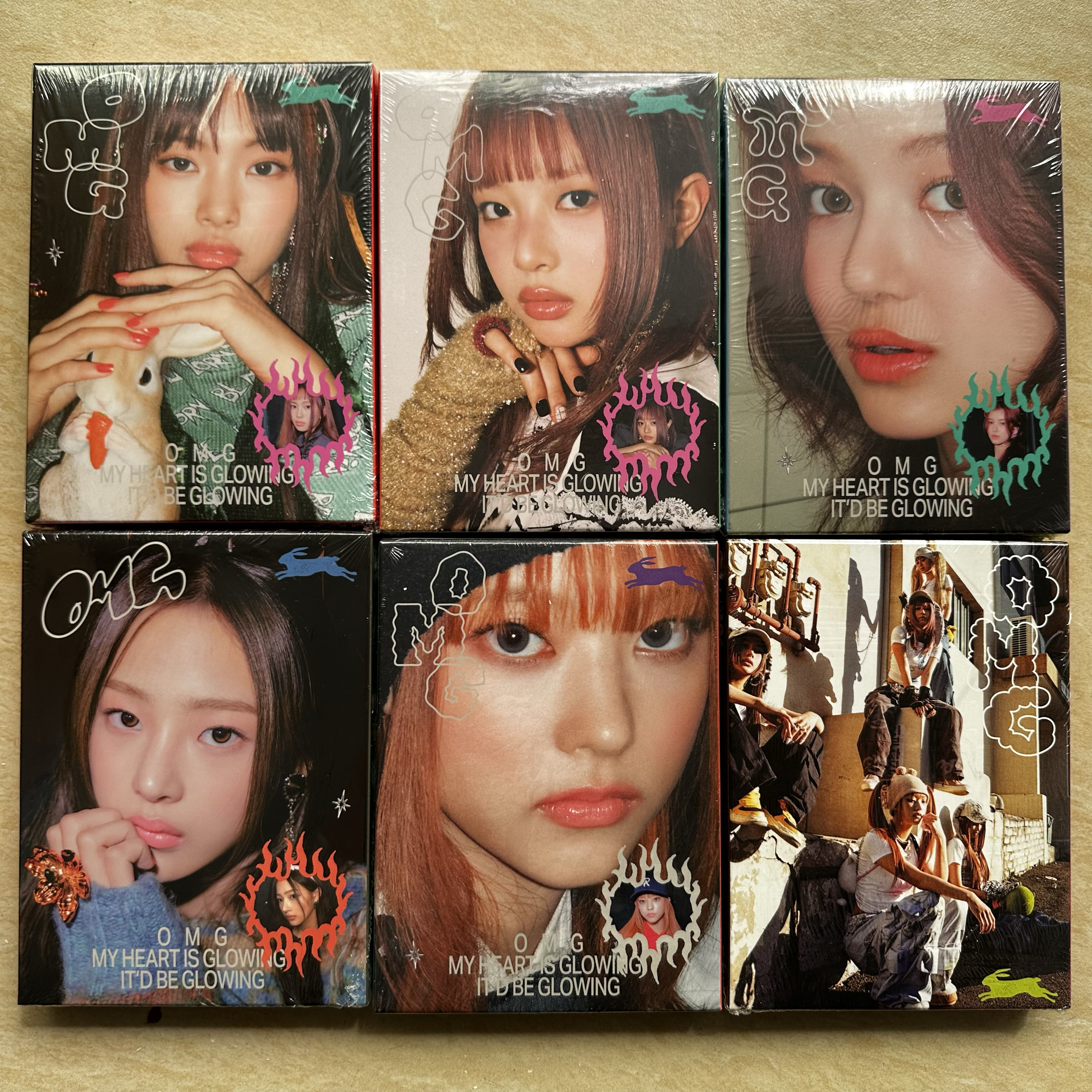 NewJeans 1st Single OMG Christmas Single Whale Album in Stock