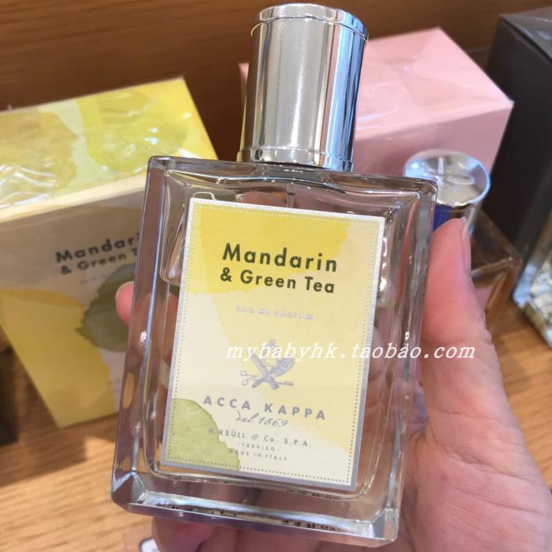 香港代購意大利acca Kappa 菩提橙綠香水edp 新款
