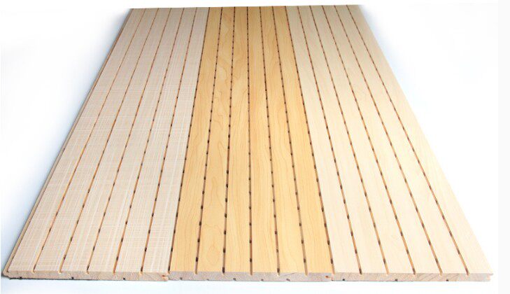 Wood sound-absorbing board Environmental protection tank perforated sound-absorbing board Solid wood KTV family meeting room Theater room Piano room