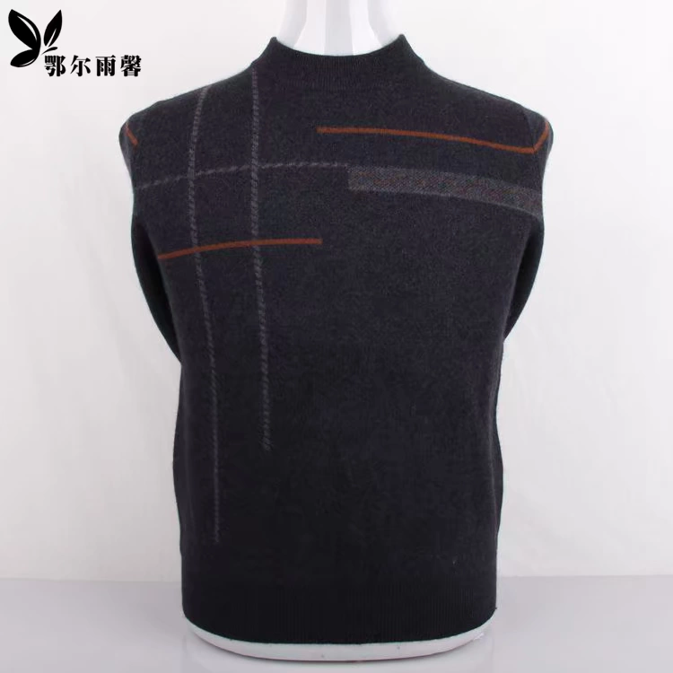 Áo len nam mùa thu và trung niên cho nam giới - Áo len Cashmere