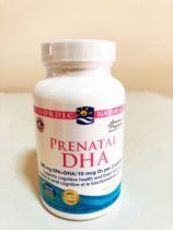 Canadian Nordic Naturals Norwegian Fish Pregnant Womens DHA 90 capsules
