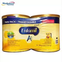 Canada Direct Mail Mead Johnson Enfamil A Gold 1 segment DHA EPA baby milk powder 765g * 2