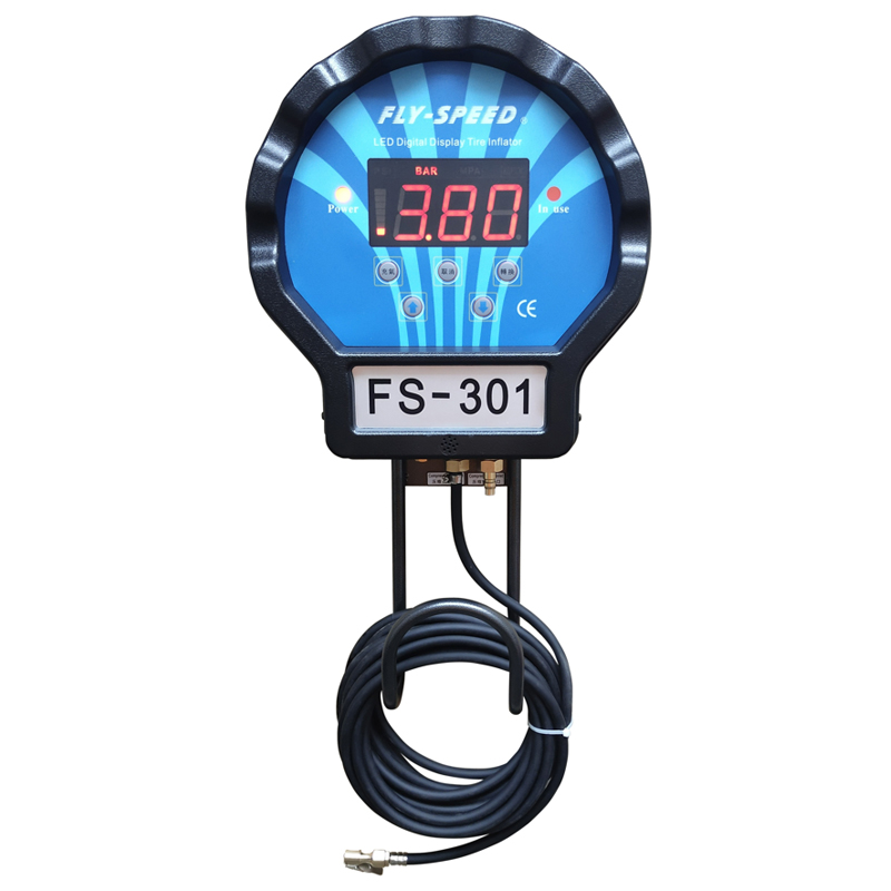 Dongguan car maintenance equipment tire equipment automatic inflator electronic inflation Zhongshan wind speed FS301 302