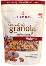 Erin Bakers Homestyle Granola Maple Pecan Gluten -