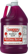 Snappy Popcorn Snappy Snow Conce Syrup Bubble Gum