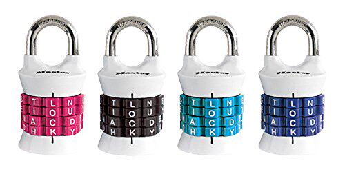 Master Lock 1535DWD Vertical Resettable Word Combinat