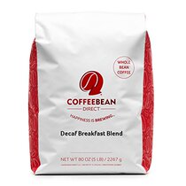 Coffee Bean Direct Decaf Breakfast Blend Whole Bea