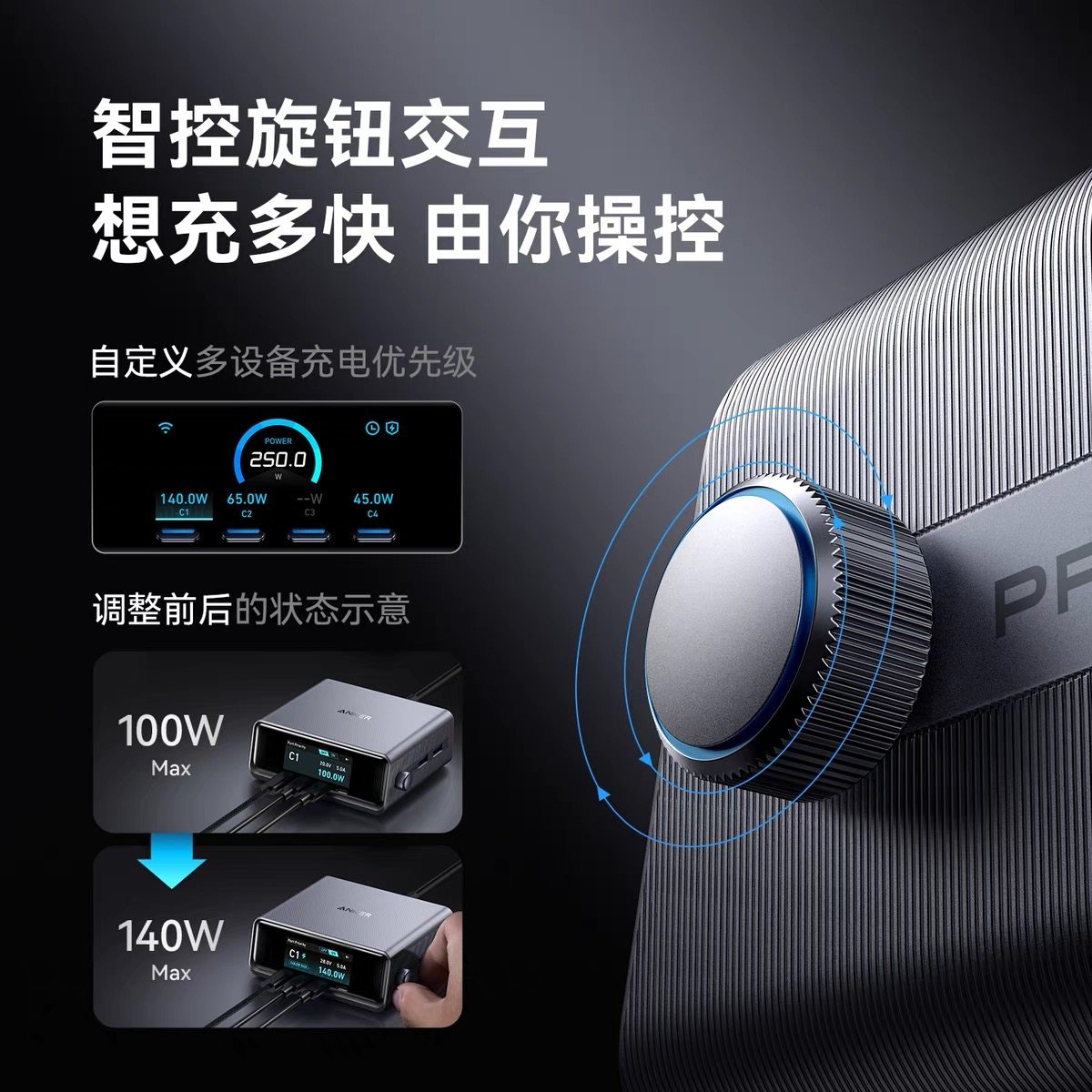 Anker安克Prime 250W氮化镓充电器怎么选?苹果华为联想都能用?_充电宝_淘宝数码网