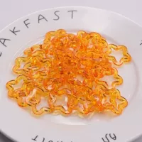 Оранжевый полупрозрачный