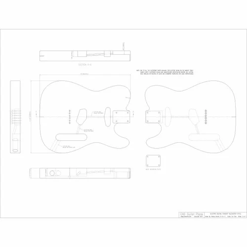 Fenda Telecaster Classic Electric Guitar Profession