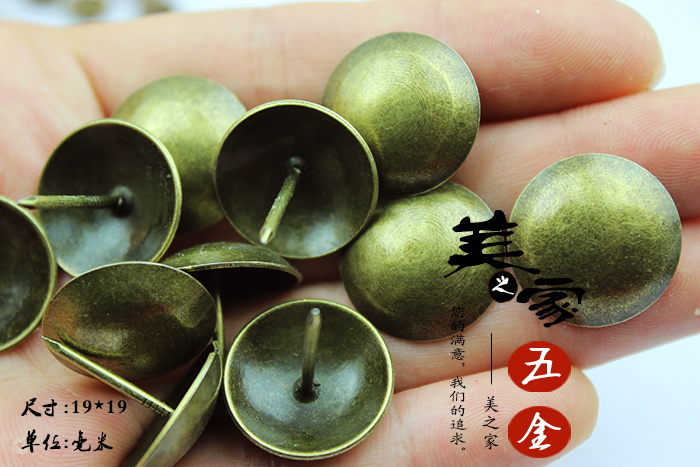 Antique Bubble Nails Turquoise Bronze Color Iron Bubble Nail large Blister Nail Decorative Nail nail Nail Craftsmanship Gift Pendulum for a nail length about 2cm