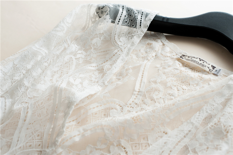 2017 mùa hè ren cardigan nữ khăn choàng voan điều hòa không khí áo sơ mi mỏng hollow tassel bãi biển kem chống nắng áo sơ mi áo sơ mi voan