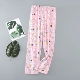 Mùa hè mới của phụ nữ bằng vải cotton tinh khiết Quần pyjama dệt kim của phụ nữ Quần cỡ lớn Quần ở nhà Quần dành cho cô gái hoạt hình Quần pyjama - Quần tây