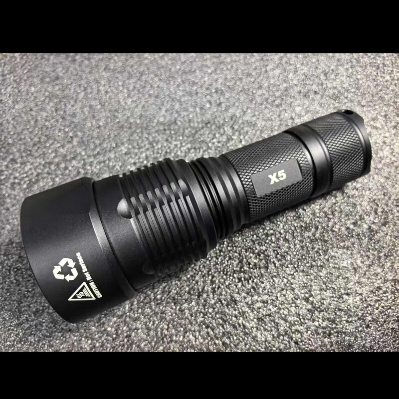 Coltx5 Focus-Adjustable Flashlight Zoom Flashlight 26650 High-Intensity Lens Flashlight Xml2 Xhp50 Photography Fill Light