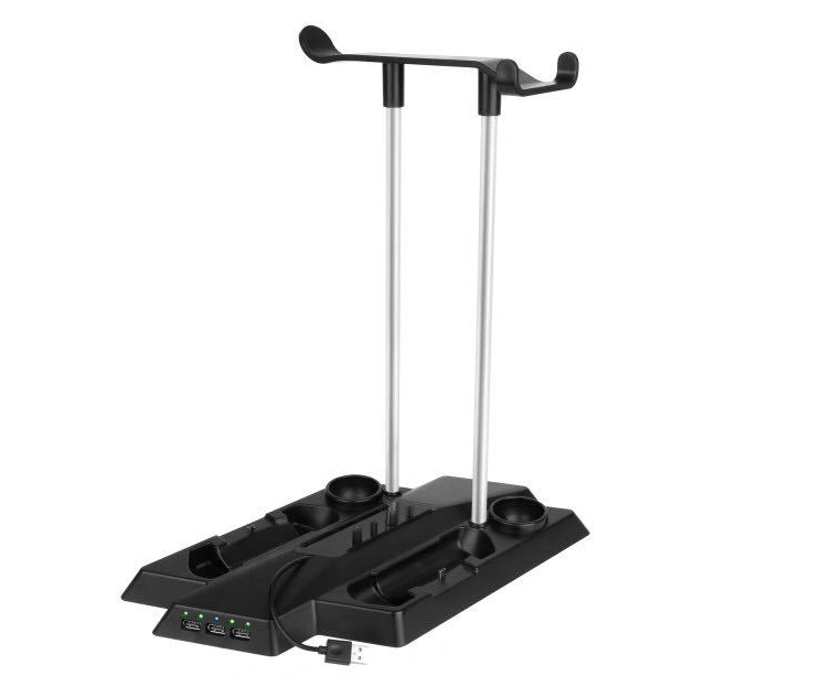 PS4 slim khung PRO máy chủ cơ sở khung VR khung mắt xử lý sạc - PS kết hợp cáp type c hỗ trợ sạc nhanh