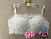 Manifen 20810858 Sexy Lace Anti-Light Breathable Cup No Steel Ring Gather Bras
