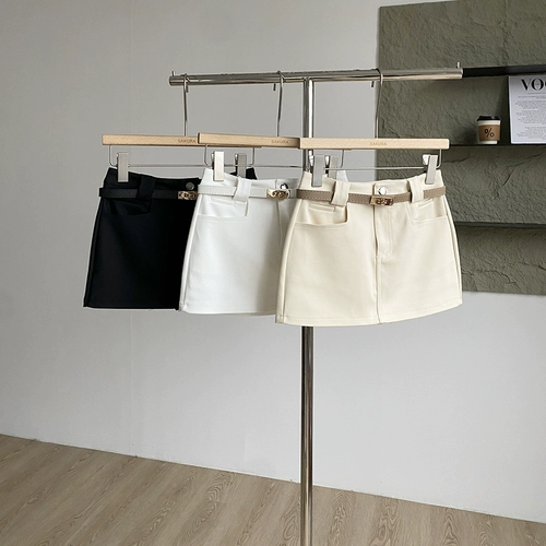 Летняя модная цветная юбка, 2025 года, в корейском стиле, с акцентом на бедрах, яркий броский стиль