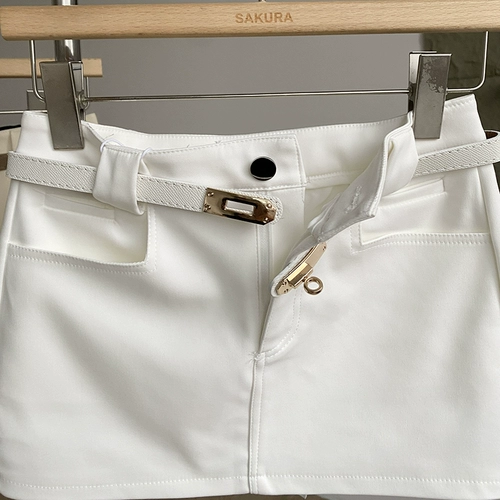 Летняя модная цветная юбка, 2025 года, в корейском стиле, с акцентом на бедрах, яркий броский стиль