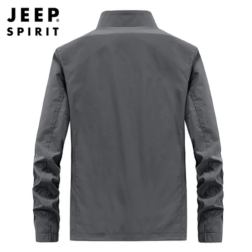 Jeep, джип, мужская утепленная ветрозащитная куртка с молнией для отдыха, свободный крой