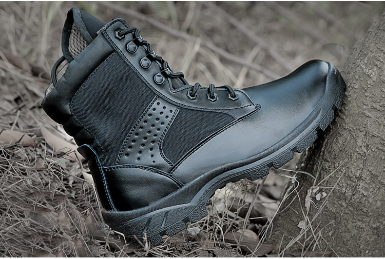 Boots militaires pour homme - porter - Ref 1402147 Image 22