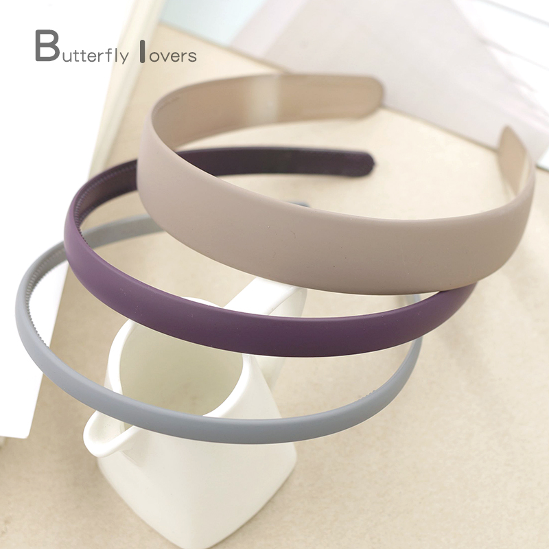 Korean version of matte pressure hair hoop plastic matte temperament head hoop non-slip wash face dish hair acrylic is not easy to break the hairpin