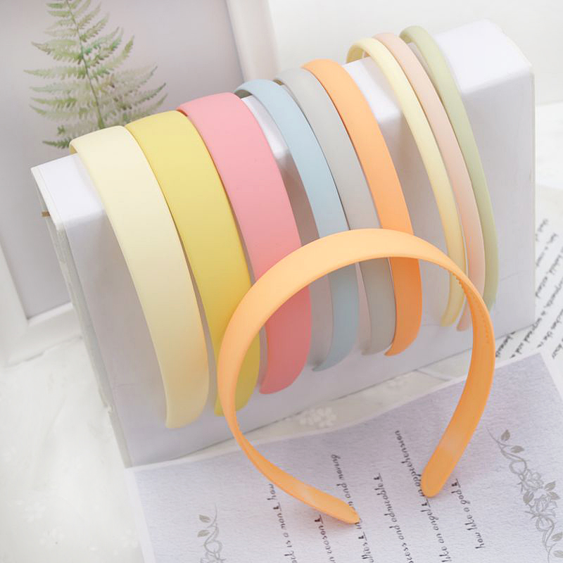 Hair Hoop Female Matt Press Hairclip Plastic Frosted Brief 100 hitch Temperament Hair Hoop Non-slip Wash Face Acrylic Hair Stirrup