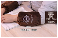 Короткий, кофейный, 18см