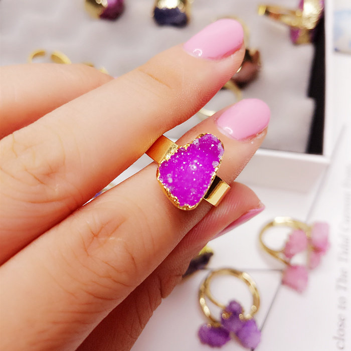 Bague Femme OTHER en Cristal naturel pierre semi-precieuse - Ref 3088051 Image 9