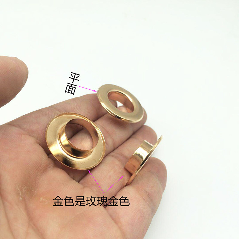 Люверсы 平面帆布扣空心铆钉广告篷布扣眼包包服装链条穿带鸡眼扣工具套装