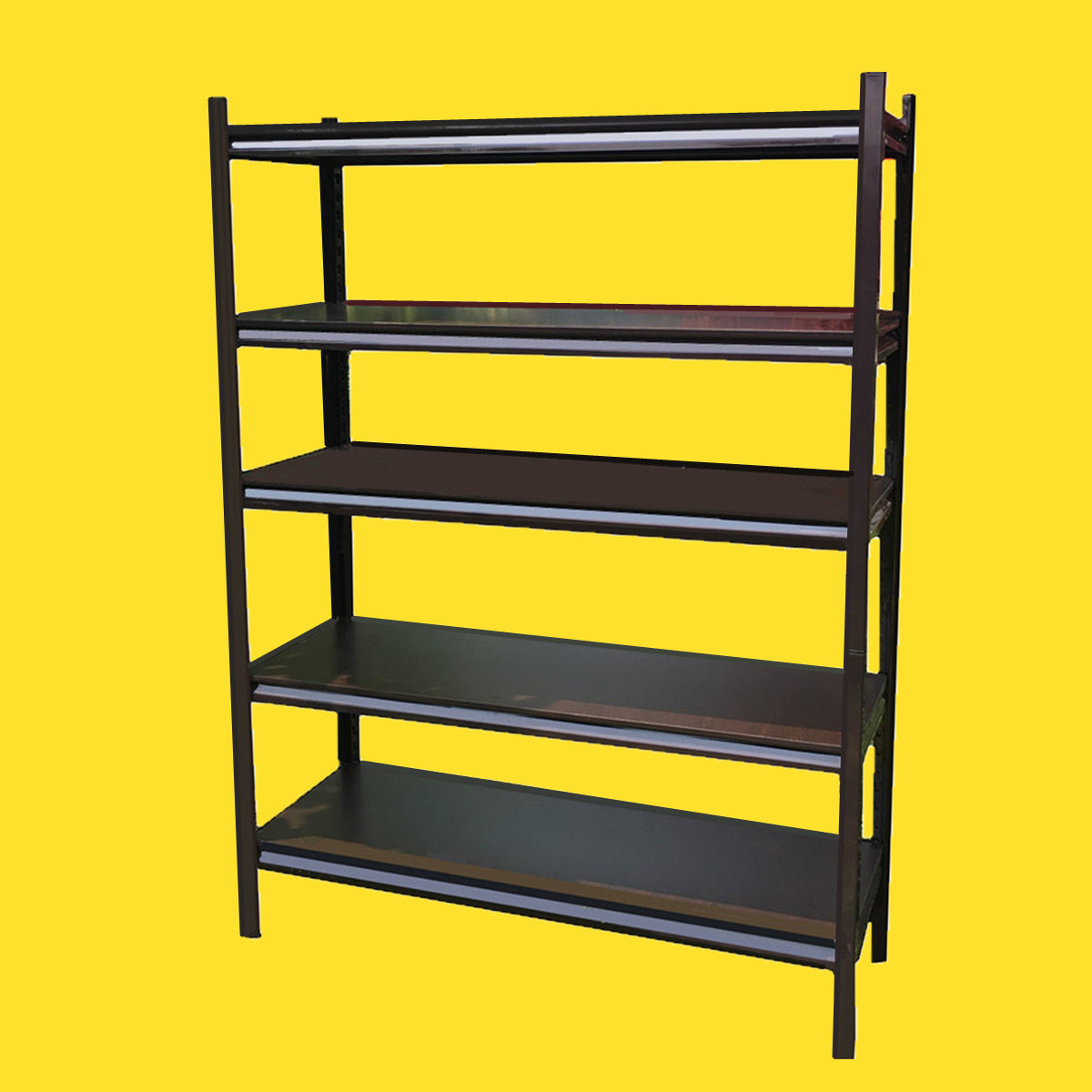 Household metal steel shelf multilayer collection storage frame can be adjusted for assembly assembly of hoist angle steel rack